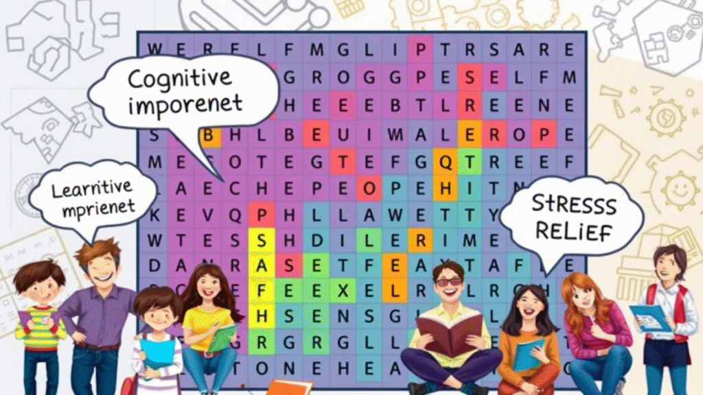 Beneficios de las Sopas de Letras: Por qué este juego fortalece la mente y el aprendizaje